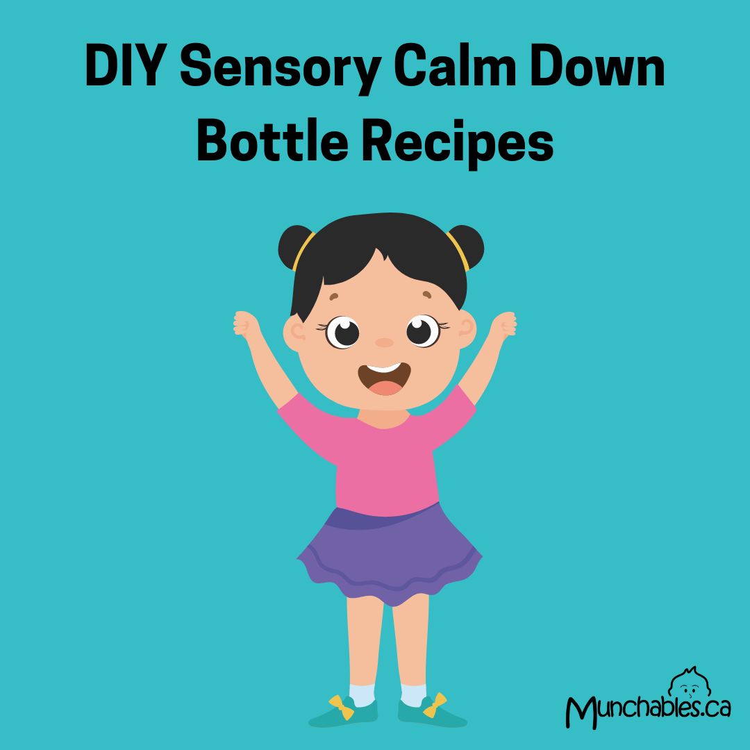 Make Sensory Calm Down Bottles for Children