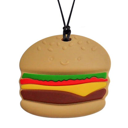 XL Cheeseburger Chew Necklace (Mild Chew)